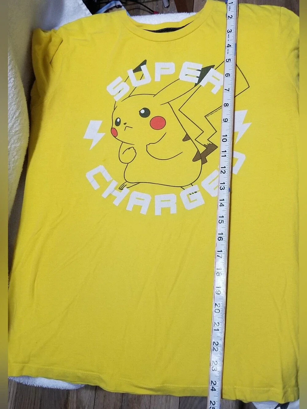 Old Navy Youth's XL Pokémon Yellow Pikachu 